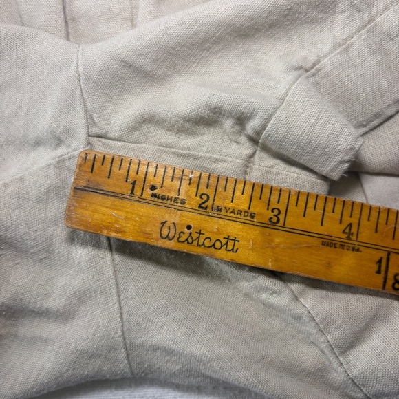 Old Navy Women's Khaki Linen blend Shorts Small Tan - Picture 9 of 9